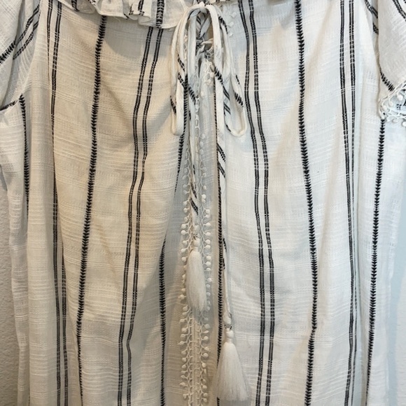 NWOT Red Carter Isla Stripe Maxi Swim Cover-Up - Picture 9 of 10